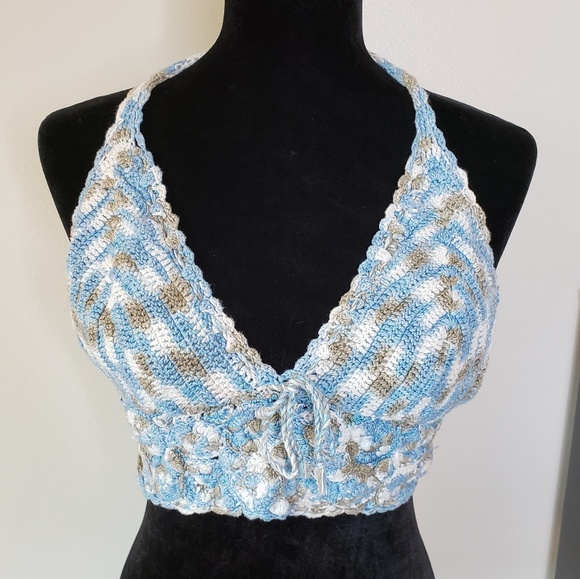 NWOT Billabong Crochet Bralette - Picture 1 of 5